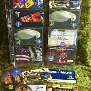 Collection of Prepaid Phone Cards